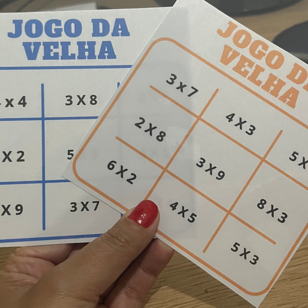 JOGO DA VELHA DA MULTIPLICAÇÃO