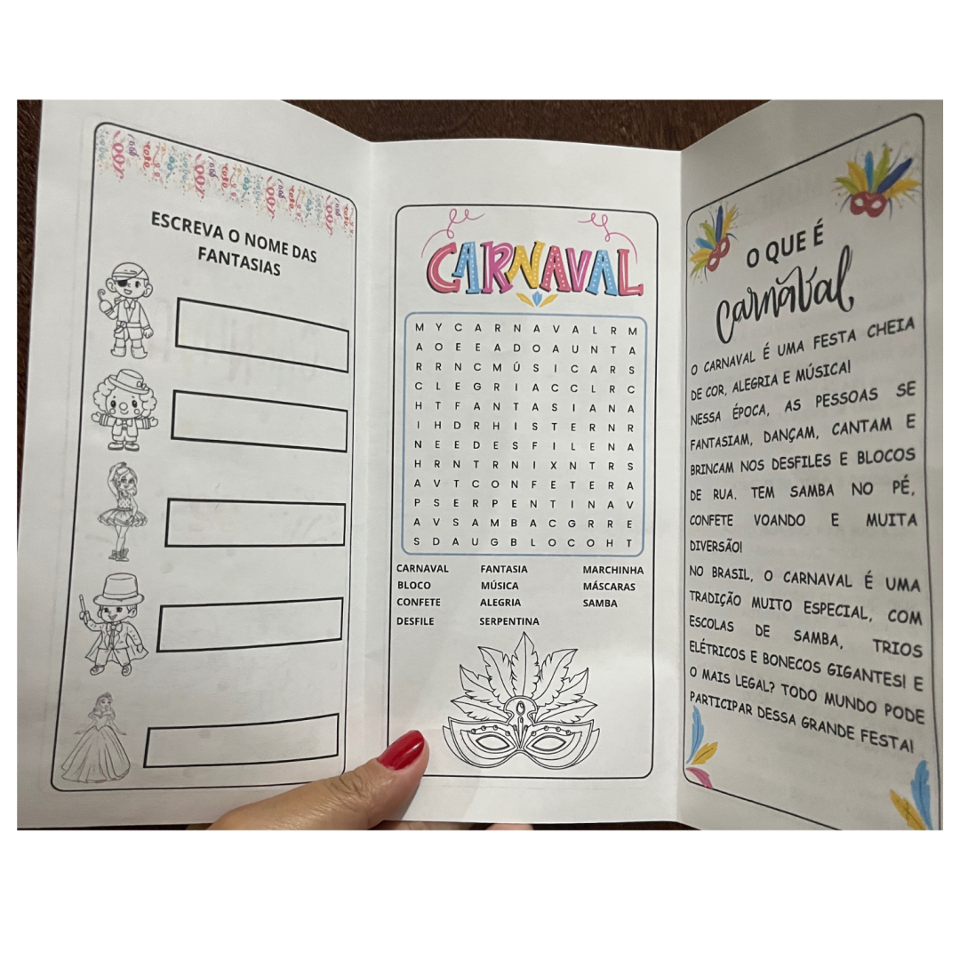LAPBOOK Carnaval 2025